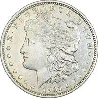 سکه یک دلار 1921 مورگان - AU50 - آمریکا