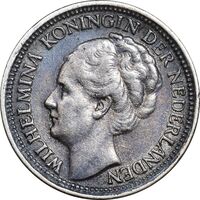 سکه 10 سنت 1938 ویلهلمینا - EF45 - هلند