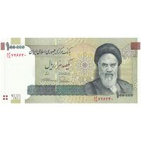 اسکناس 100000 ریال (طیب نیا - سیف) نخ نوع 2 - تک - UNC63 - جمهوری اسلامی