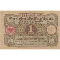 اسکناس 1 مارک 1920 جمهوری وایمار - تک - VF - آلمان