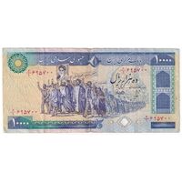 اسکناس 10000 ریال (بنی صدر - نوبری) - تک - VF25 - جمهوری اسلامی