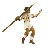 نشان مسابقات پرتاب نیزه - AU