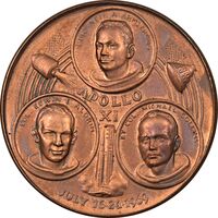 مدال آپولو یازده 1969 - AU - کانادا