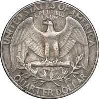 سکه کوارتر دلار 1973 واشنگتن - VF35 - آمریکا