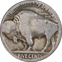 سکه 5 سنت بوفالو - تاریخ نامشخص - VF35 - آمریکا