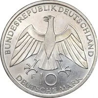 سکه 10 مارک 1972F المپیک مونیخ - متفاوت - MS63 - آلمان