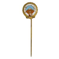 نشان سوزنی فدراسیون کوه نوردی ایران - AU - محمد رضا شاه