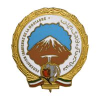 نشان سوزنی فدراسیون کوه نوردی ایران - بزرگ - AU - محمد رضا شاه