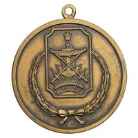 مدال آویز ستاد ارتشتاران - کماندار - برنزی - AU - محمدرضا شاه
