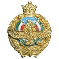 نشان نقره بازنشستگی درجه 1 - افسری - EF - محمد رضا شاه