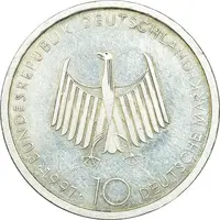 سکه 10 مارک 1997 صدمین سالگرد موتور دیزل - EF45 - آلمان