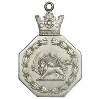 نشان بازرس شهربانی شماره 143 - EF - محمد رضا شاه