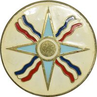 سنجاق سینه پرچم آشوری - EF