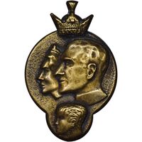 نشان سوزنی تاجگذاری - EF - محمد رضا شاه