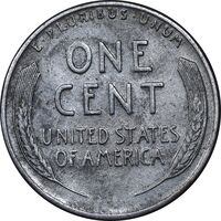 سکه 1 سنت 1943 لینکلن - EF40 - آمریکا