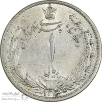 سکه 1 ریال 1313 - MS61 - رضا شاه