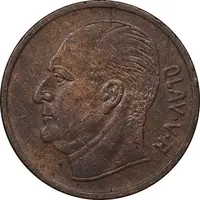 سکه 5 اوره 1962 اولاف پنجم - VF35 - نروژ