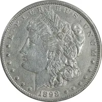 سکه یک دلار 1898 مورگان - EF45 - آمریکا