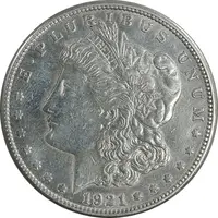 سکه یک دلار 1921S مورگان - EF45 - آمریکا