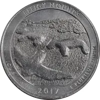 سکه کوارتر دلار 2017P بنای یادبود افیگی موندز - AU - آمریکا