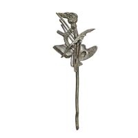 نشان سوزنی هنری ترکیبی از پالت نقاشی، قلم مو، پر و ساز لیر - AU