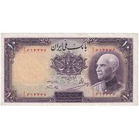 اسکناس 10 ریال پشت فارسی 1317 - مهر 1321 - تک - UNC61 - رضا شاه
