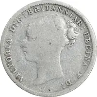 سکه 3 پنس 1885 ویکتوریا - VF20 - انگلستان