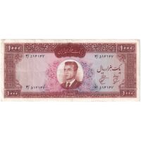 اسکناس 1000 ریال 1341 - تک - EF40 - محمد رضا شاه