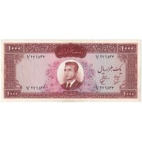 اسکناس 1000 ریال 1341 - تک - AU50 - محمد رضا شاه