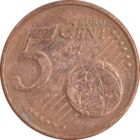 سکه 5 یورو سنت 2002D جمهوری فدرال - EF45 - آلمان