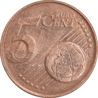 سکه 5 یورو سنت 2001 بئاتریکس - EF45 - هلند