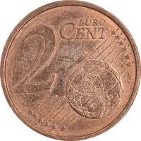 سکه 2 یورو سنت 2007J جمهوری فدرال - AU50 - آلمان