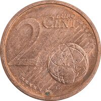 سکه 2 یورو سنت 2007F جمهوری فدرال - AU50 - آلمان