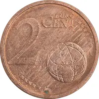 سکه 2 یورو سنت 2007F جمهوری فدرال - AU50 - آلمان