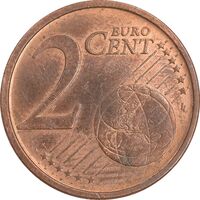 سکه 2 یورو سنت 2004D جمهوری فدرال - EF45 - آلمان