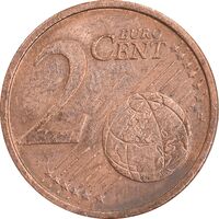 سکه 2 یورو سنت 2002D جمهوری فدرال - EF45 - آلمان