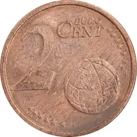 سکه 2 یورو سنت 2002D جمهوری فدرال - EF45 - آلمان