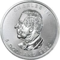 مدال 5 دلار چارلز سوم 2024 - PF68 - کانادا