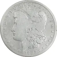 سکه یک دلار 1882 مورگان - VF25 - آمریکا