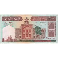 اسکناس 1000 ریال (نمازی - نوربخش) با مسجد الاقصی - تک - AU53 - جمهوری اسلامی