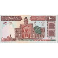 اسکناس 1000 ریال (محمدخان - عادلی) شماره بزرگ - نخ کامپیوتری - تک - UNC62 - جمهوری اسلامی