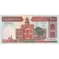 اسکناس 1000 ریال (محمدخان - نوربخش) - تک - AU53 - جمهوری اسلامی