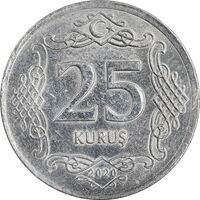 سکه 25 کروش 2020 جمهوری - MS61 - ترکیه