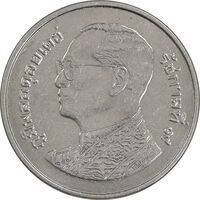 سکه 1 بات 2009 رامای نهم - AU50 - تایلند سکه 1 بات 2009 رامای نهم - AU50 - تایلند