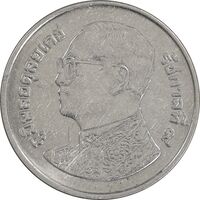 سکه 1 بات 2012 رامای نهم - AU55 - تایلند