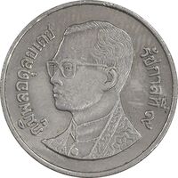 سکه 1 بات 2014 رامای نهم - AU50 - تایلند