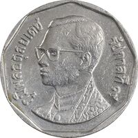 سکه 5 بات 2007 رامای نهم - EF45 - تایلند