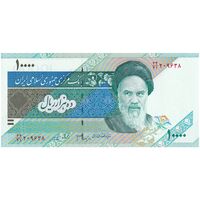 اسکناس 10000 ریال (جعفری - شیبانی) امام - تک - UNC - جمهوری اسلامی