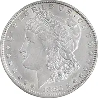 سکه یک دلار 1882 مورگان - MS62 - آمریکا