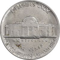 سکه 5 سنت 1982P جفرسون - AU55 - آمریکا